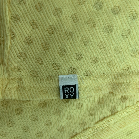 Roxy Y2k Yellow Halter Top - Picture 4 of 7